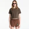 Majice District Vision Boxy Soft Interlock Tee Earth S