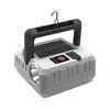 LED solarna lampa sa funkcijom powerbanke LED/1W/5,5V 8000K IPX4 1200 mAh siva