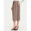Liu Jo Sport Midi krilo TF6151 T692A Svetlo rjava Regular Fit