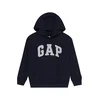 GAP Majica HERITAGE mornarska/pegasto siva