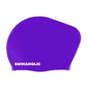 Kopalna kapa za dolge lase swimaholic long hair cap lila