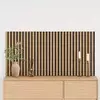 Zidne panele 2 pcs Prirodna 60,5 x 60 cm
