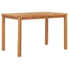 Vrtni blagovaonski stol 120 x 70 x 77 cm od masivne tikovine