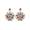 AVANT-GARDE PARIS Uhani Jelenaina mešane barve
