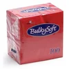 Bulkysoft salveta crvena 33x33cm 100/1 2sl (20 pak)