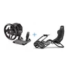 Volan THRUSTMASTER T598 + igralni stol PLAYSEAT TROPHY, črn