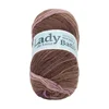 Preja LADY de Luxe BATIK - 100g / 238 m - roza, rjava