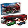 LEGO 60445 F1® kamion sa RB20 i AMR24 F1® formulama