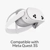 Meta Quest 3S Breathable Facial Interface — Works with Meta Quest 3S — Increases Comfort — Installs in Seconds