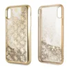 Maska Guess Faceplate Liquid Shine za iPhone X/XS zlatna.