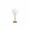 Markslöjd 706041 - Božićna dekoracija SOLVALLA 1xE14/25W/230V 35 cm bela/hrast