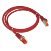 Patch kabel S/FTP kat 6A LSOH 3,0 m rdeč ALANTEC