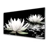 tulup.si Steklena slika Cvetovi rastlin narava 120x60 cm 4 obešalnika