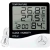 Oauee LCD termometer z higrometrom, žični zunanji senzor, bel
