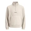 JACK & JONES Pulover JJESOHO bež/črna