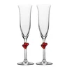Stölzle Set kelih za šampanjec LAmour 175ml/2kos/rdeče srce/steklo