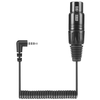 Sennheiser KA 600 I Cable for connecting MKE 600 (XLR-3F connector) to iPad, iPhone (4-pin minijack connector)