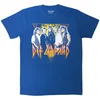 Def Leppard Band Photo Blue L Majica