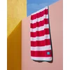 Madame Coco Peškir za plažu Biasse, Pamučni, 70x150cm, Ružičasto-beli