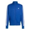 ADIDAS ORIGINALS Jopa na zadrgo Firebird Adicolor kraljevo modra/bela