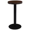 Vidaxl Bistro miza temno rjava 40 cm mediapan
