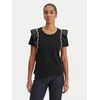 Fracomina Bluza FR26ST3039J40001 Črna Regular Fit