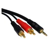 Kabl audio 3.5mm - 2xRCA 3m crni