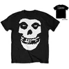 Misfits Unisex majica Classic Fiend Skull (Retail Pack/Back Print) L