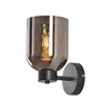 Braytron Zidna dekorativna visilica BRY-S004W-1H-1xE27-DIMLJENO SIVA