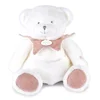 Plišasti medvedek z robčkom za božanje Doudou 25 Years Lutka z robčkom roza Doudou et Compagnie v darilni embalaži, roza, 30 cm, od 0 mesecev