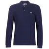 Lacoste Polo majice dolgi rokavi L1312 Modra