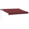 Tenda na ručno uvlačenje bordo 300 x 250 cm