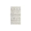 Kremno bela pralna ročno tkana volnena preproga 80x140 cm Lakota Day – Lorena Canals