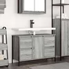 Ormarić za umivaonik s ladicama siva sonoma 90x34,5x60 cm