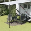 Teppi za šator Svijetlo siva 200 x 200 cm Polietilen