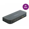 Delock DisplayPort 1.4 KVM stikalo 8K 30 Hz z USB 3.0 in zvokom