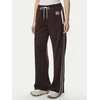 MICHAEL Michael Kors Spodnji del trenirke MR630Y0K8N Temno rjava Regular Fit