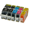 Komplet Canon PGI-525BK + 4× CLI-526 / PGI525 + CLI526 kompatibilne kartuše (5) - črna, črna, cyan, magenta, rumena