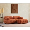 Atelier del Sofa Ugaona garnitura Petite, 190x160 cm, Narandžasta