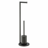 WENKO 25675100 - Set za WC FERLA 18x69,5 cm crni