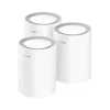 Whole Home Wi-Fi 6 Mesh System 2.5G Solution Cudy M3000 AX 3000 Dual Band(3-Pack)