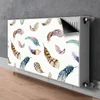 tulup.si Pokrov radiatorja Veliko perje 110x60 cm