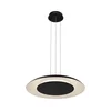 LED luster na sajli PIATTINO LED/30W/230V 2700/3200/4000K, prečnik 40 cm, crna