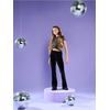 Sinsay - Flare pantalone - crno