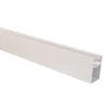 LETVICA-PROFIL PVC 60 x 40mm – dužina 2m sa žljebom
