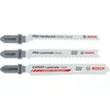 Bosch Set listova za ubodnu testeru 2607011947, Za laminat i tanke ploče, 15 komada