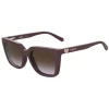 Love Moschino MOL055/CS 0T7/QR ONE SIZE (54) Vijolična/Rjava