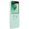 shumee Silikonski ovitek za Samsung Galaxy Z Flip6 - mint ovitek
