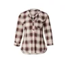 Hailys Bluza Di44nara kremna/bordo/črna