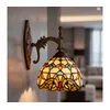 Brilagi - Tiffany vitražna zidna lampa MIRABELLA 1xE14/40W/230V